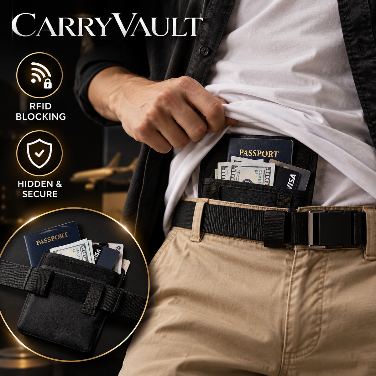 Cartera Oculta RFID™