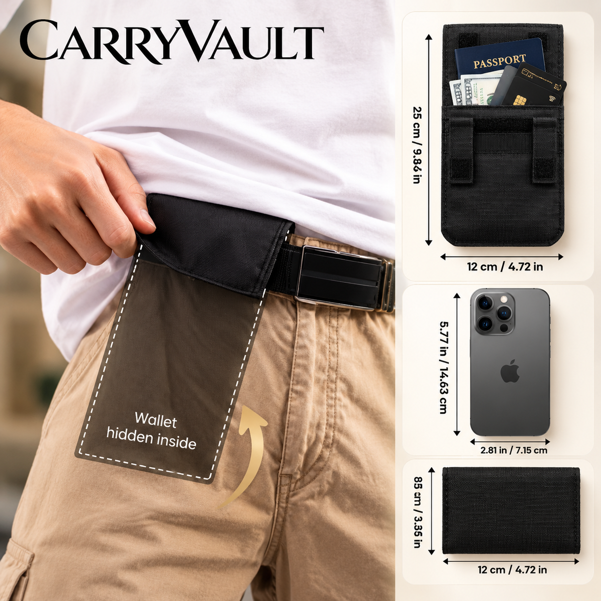 Cartera Oculta RFID™